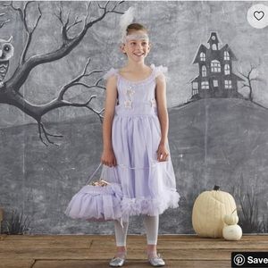 🎃Pottery Barn Kids🎃Lavender Flapper Costume